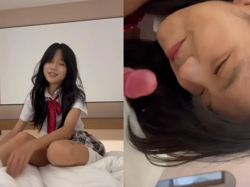 Em loli dễ thương liếm cục thịt biến em thành con đào nứng p1